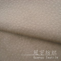 Embossed Velvet 100% Polyester Fabric Bonded with T/C Backing